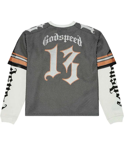 Godspeed TD Layered Jersey Black/White/Orange