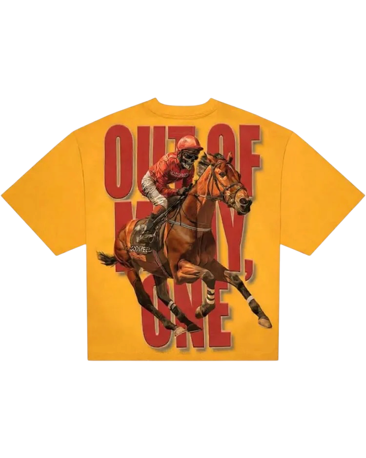 Godspeed Thoroughbred Tee Yellow